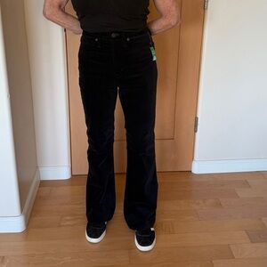 GAP Black High Rise Flare Pants